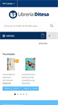 Mobile Screenshot of libreria-ditesa.com